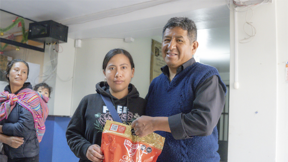 Entrega panetón