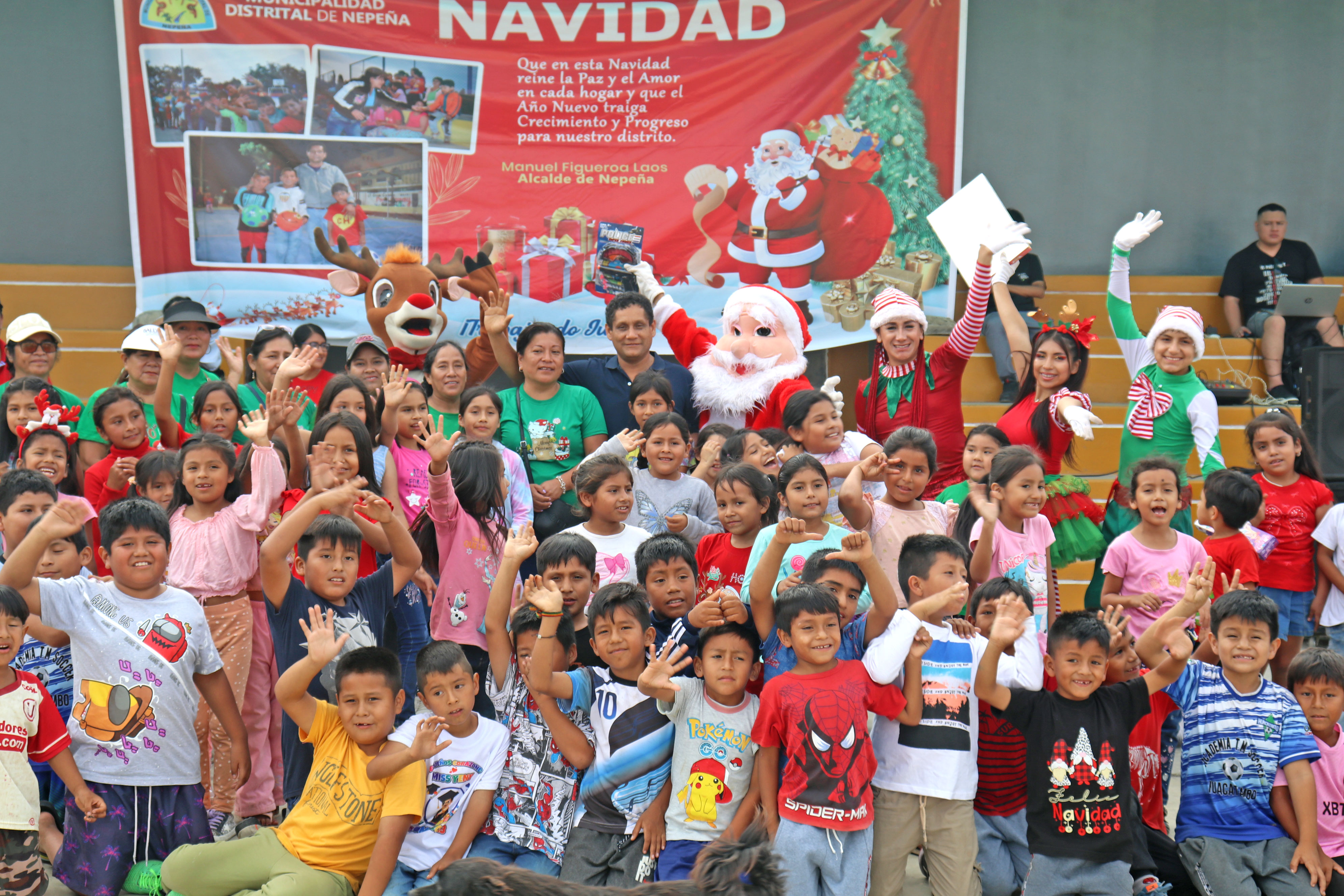 Show Navideño en Huacatambo