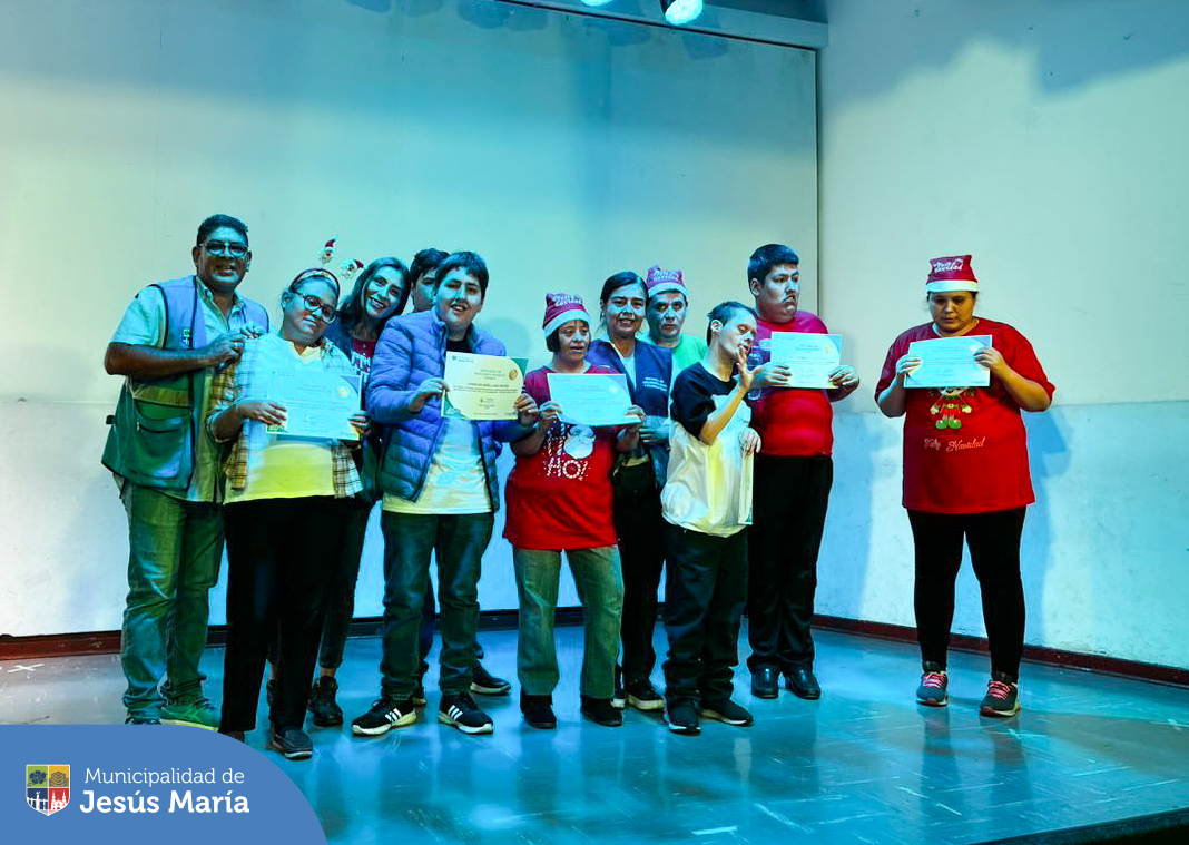 🙌 Nuestros niños y jóvenes de OMAPED participaron de la clausura de talleres 2023 🤩
En Jesús María les brindamos actividades especialmente diseñadas para desarrollar sus habilidades, infórmate más en la Oficina Municipal de Atención a las Personas con Discapacidad llamando al 📱 6141212 anexo 3012 o acércate a la 📍 Av. Horacio Urteaga cdra. 535.
