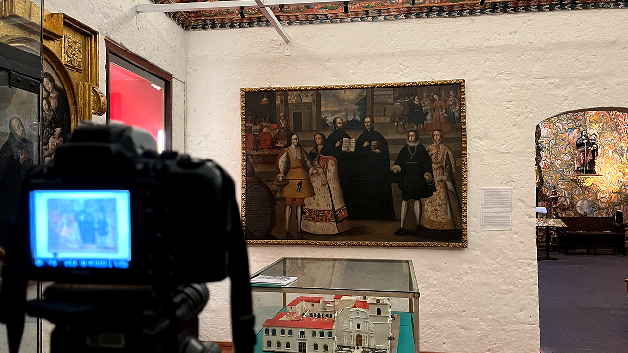 Ministerio de Cultura registró más de 200 bienes culturales muebles en la Iglesia de la Compañía en Arequipa