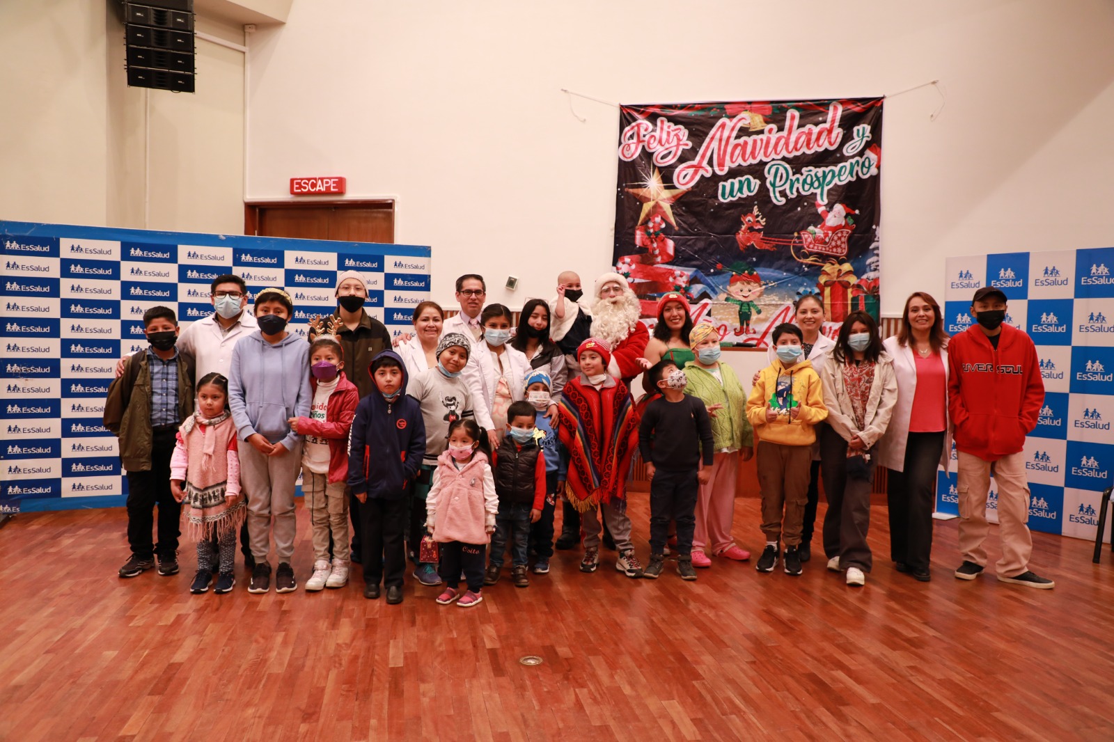 EsSalud Cusco: Servicio de Oncología brindó emotivo compartir navideño con niños que luchan contra el cáncer