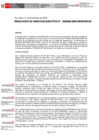 Vista preliminar de documento Resolución Directoral Ejecutiva