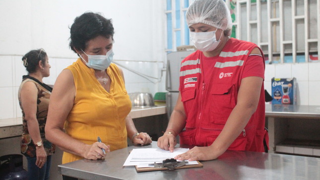 inspección cocinas y almacenes Loreto Belén