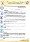 Vista preliminar de documento Resolución de Alcaldía N.°027 - 2023 - MPC - A