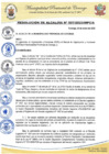 Vista preliminar de documento Resolución de Alcaldía N.°007 - 2023 - MPC - A