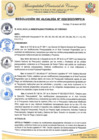 Vista preliminar de documento Resolución de Alcaldía N.°022 - 2023 - MPC - A