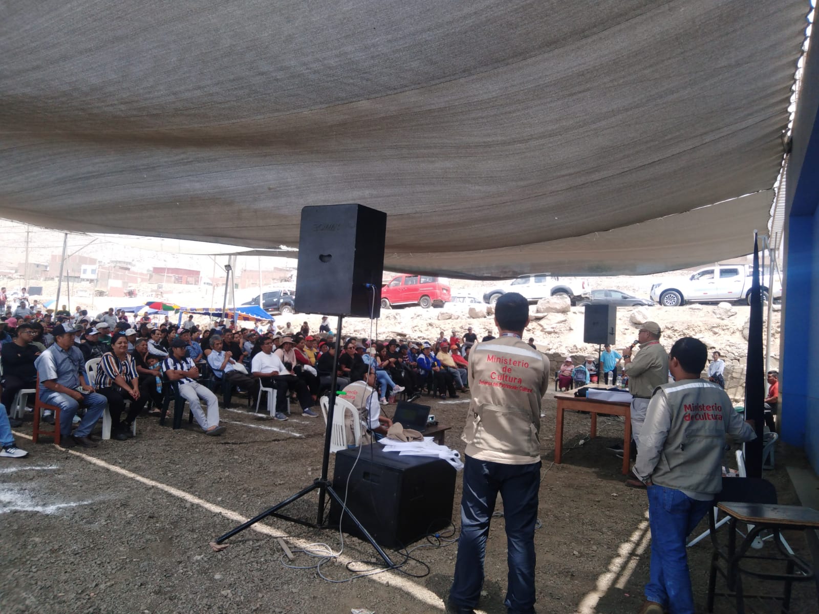 Ministerio de Cultura promueve labores de recuperación del Sitio Arqueológico Pirámide de Nievería en Lurigancho-Chosica