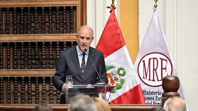 Cierre del año lectivo de la Academia Diplomática del Perú Javier Pérez de Cuéllar.