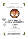 Vista preliminar de documento TUSNE UNICO DE SERVICIOS NO EXCLUSIVOS- TUSNE 2023-ESCANEADO