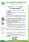 Vista preliminar de documento Resolución de Alcaldía 314-2023