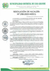 Vista preliminar de documento Resolución de Alcaldía 298-2023