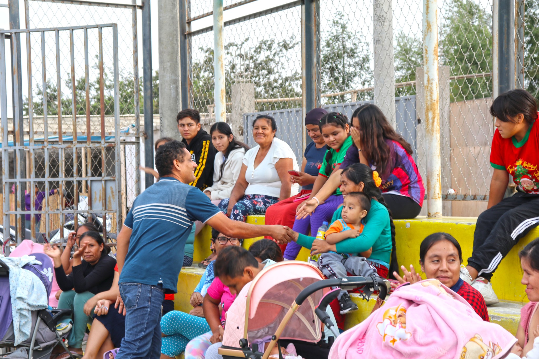 Show Navideño en la Grama