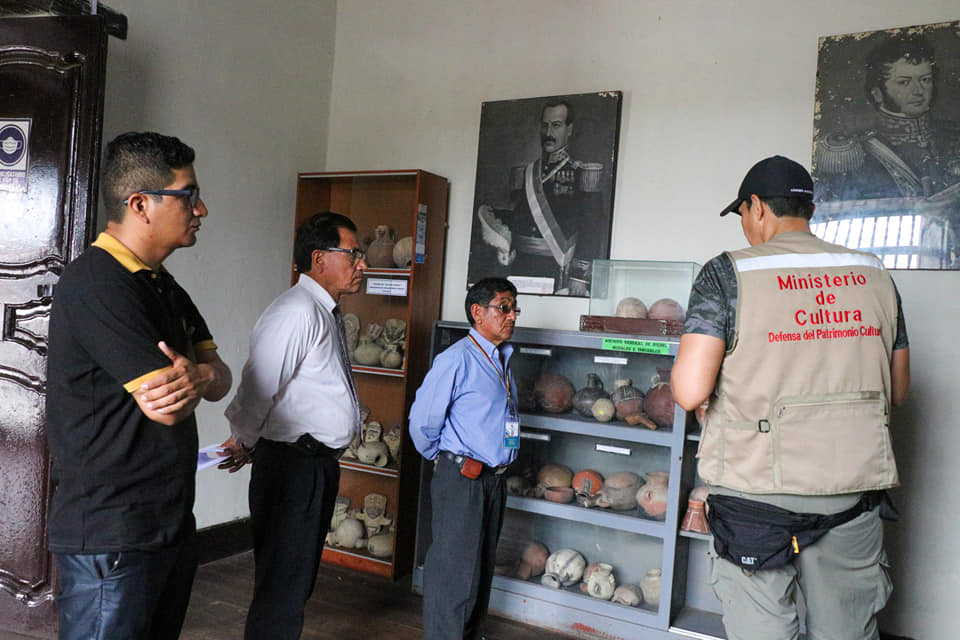 ESPECIALISTAS DEL MINISTERIO DE CULTURA VISITAN MUSEO DE SITIO “JOSÉ DE SAN MARTÍN” PARA EVALUAR Y PONER EN VALOR BIENES ARQUEOLÓGICOS INTEGRANTES DEL PATRIMONIO CULTURAL DE LA NACIÓN