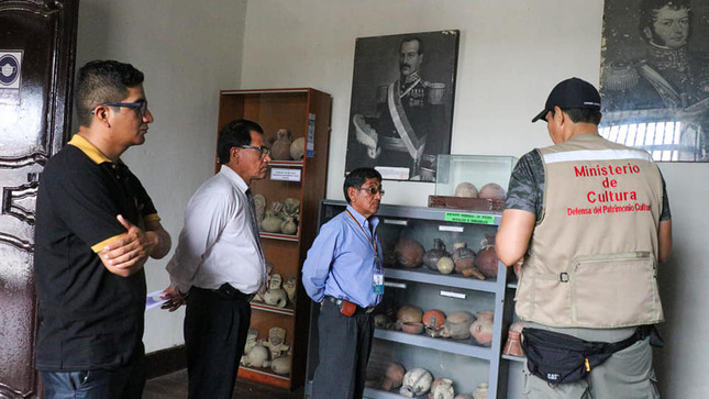 ESPECIALISTAS DEL MINISTERIO DE CULTURA VISITAN MUSEO DE SITIO “JOSÉ DE SAN MARTÍN” PARA EVALUAR Y PONER EN VALOR BIENES ARQUEOLÓGICOS INTEGRANTES DEL PATRIMONIO CULTURAL DE LA NACIÓN