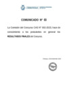 Vista preliminar de documento COMUNICADO 14-CAS 002-2023-COMUNITARIO-RESULTADO FINAL