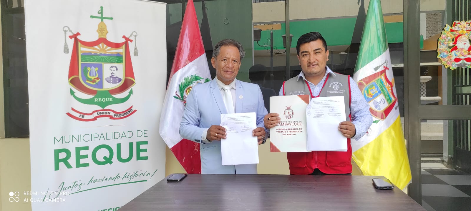 foto de la firma de convenio