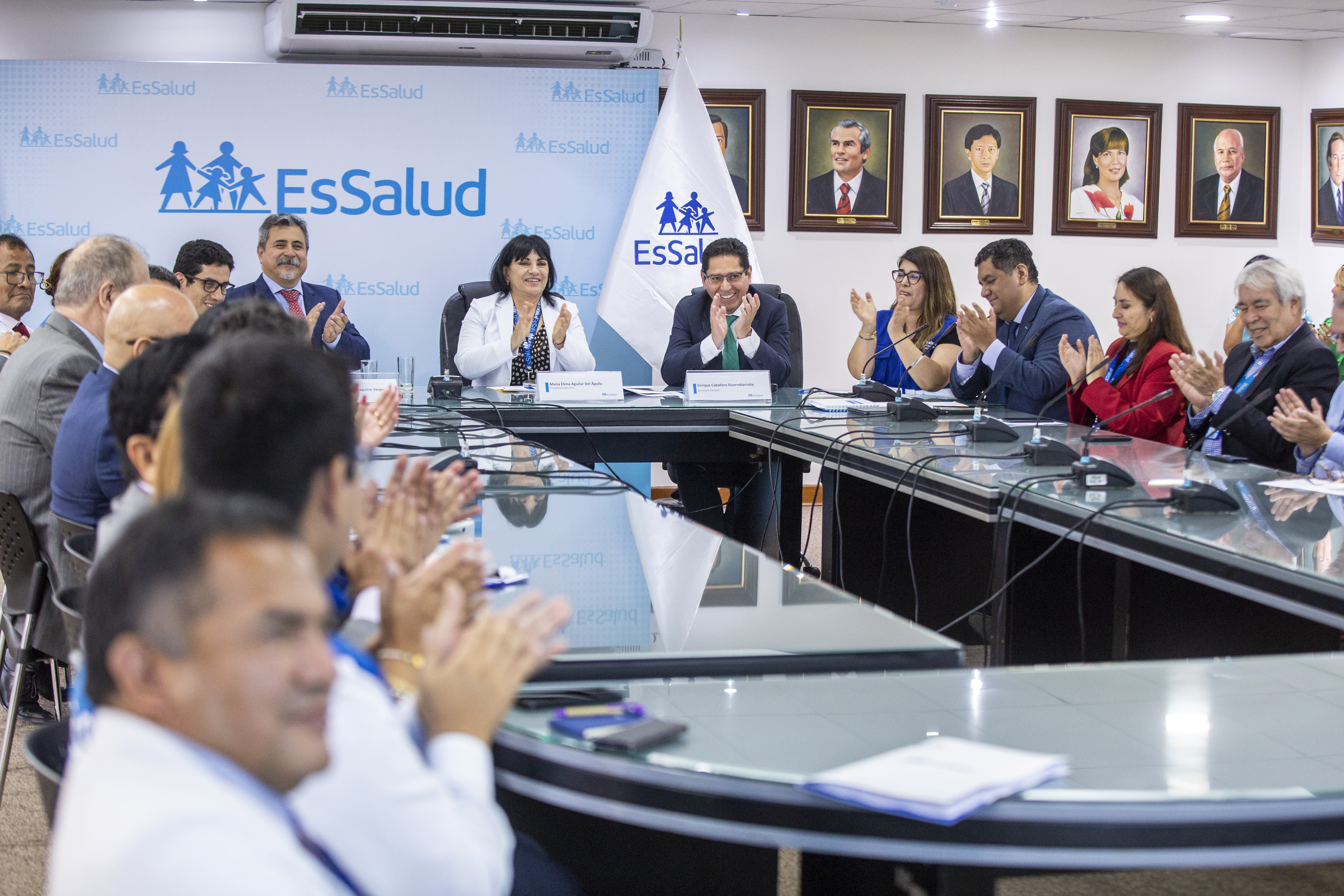 Presidenta de EsSalud reconoce buenas prácticas y logros de Redes asistenciales a nivel nacional