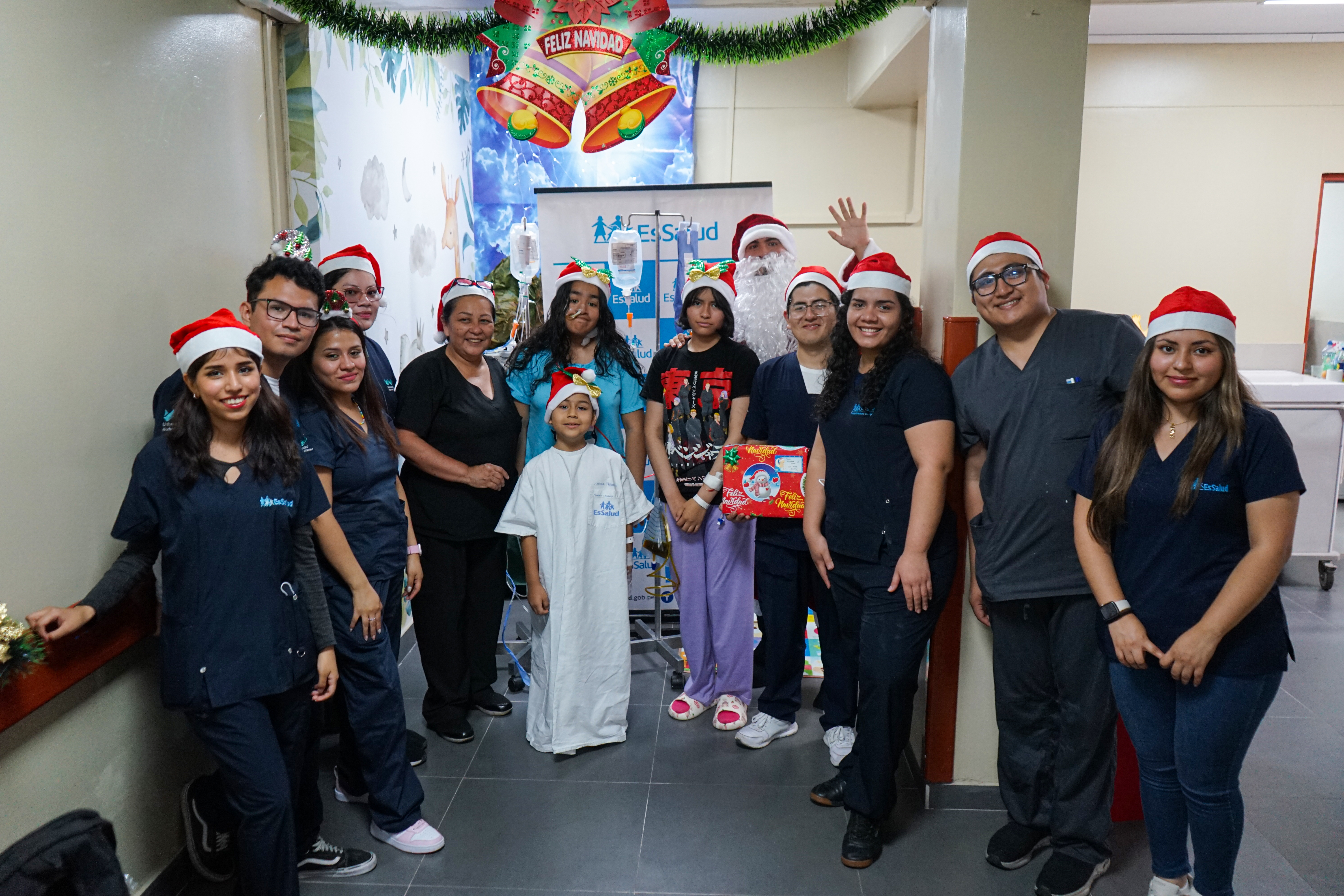 Niños internados en hospital Sabogal se beneficiaron con campaña de salud bucal
