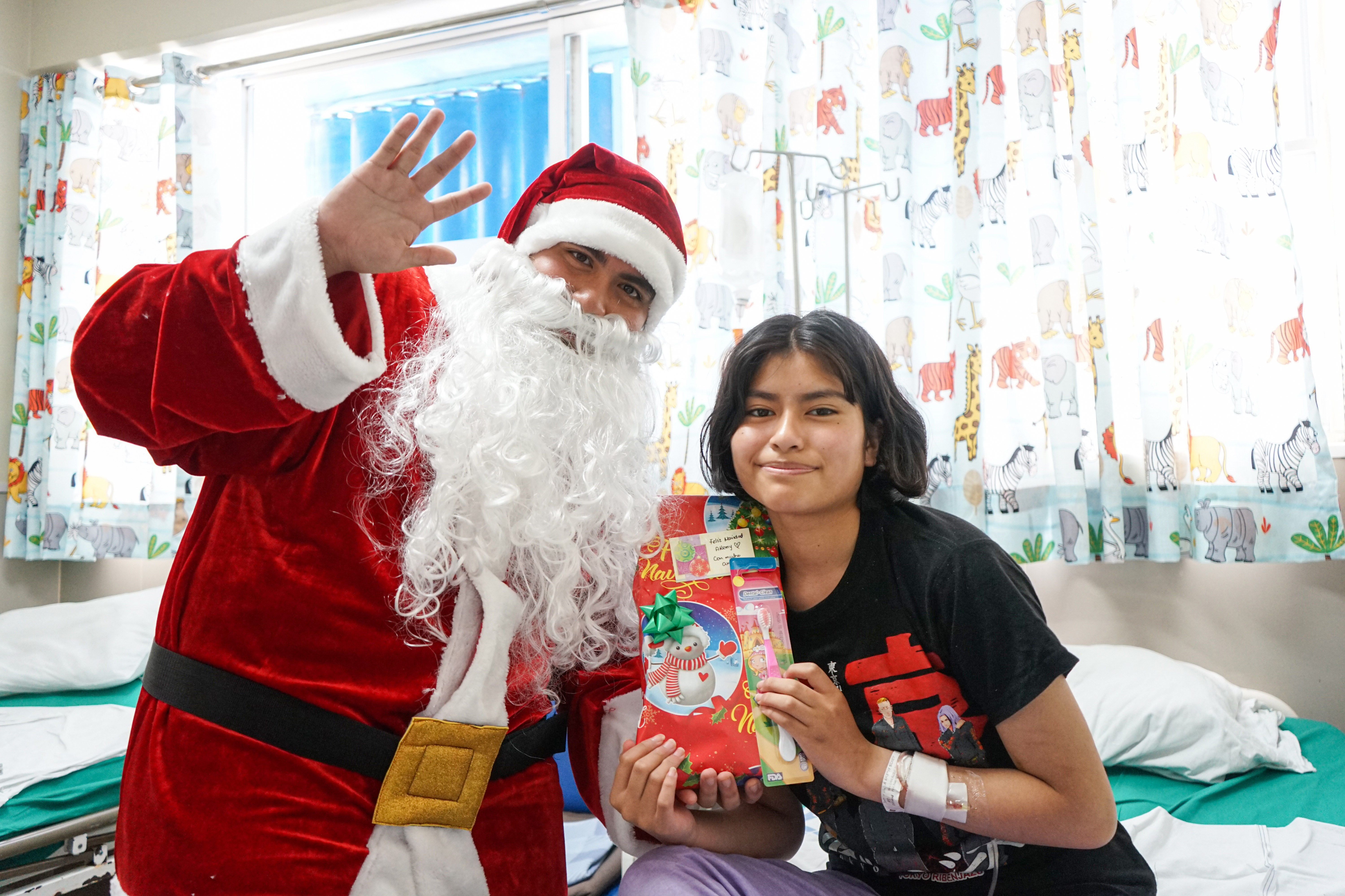 Niños internados en hospital Sabogal se beneficiaron con campaña de salud bucal