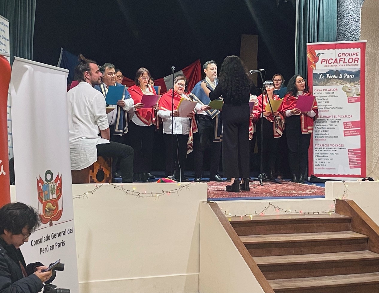 Consulado General del Perú en París desarrolló actividades de fin de año junto con la comunidad