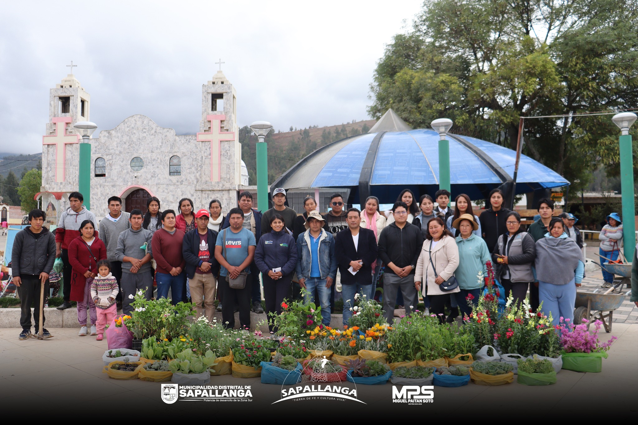 Ornamentación de Parque 28 de julio