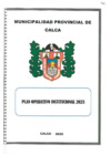 Vista preliminar de documento PLAN OPERATIVO INSTITUCIONAL 2023 CALCA 1-112 
