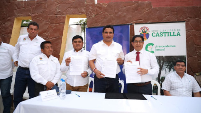 GORE Piura: 14 mil pobladores de El Indio se beneficiarán con pistas y veredas