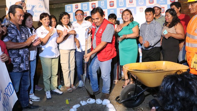 Ministerio de Vivienda destina S/ 4.5 millones para obra de mejoramiento de agua y alcantarillado en Piura