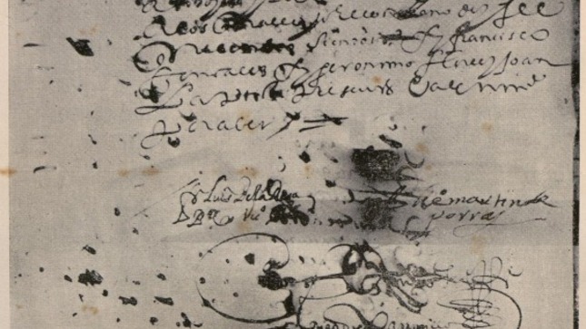 El Ministerio de Cultura declaró Patrimonio Cultural de la Nación a la ‘Escritura de retrocesión de fray Martín de Porras a Juan de Porras 