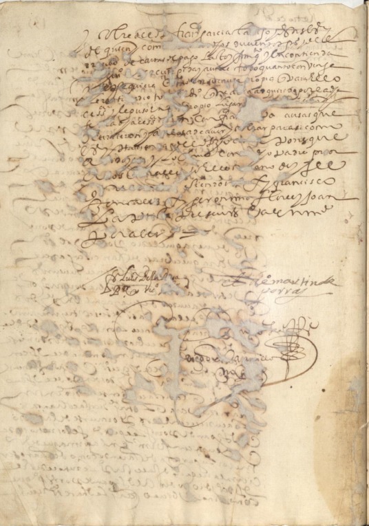 El Ministerio de Cultura declaró Patrimonio Cultural de la Nación a la ‘Escritura de retrocesión de fray Martín de Porras a Juan de Porras