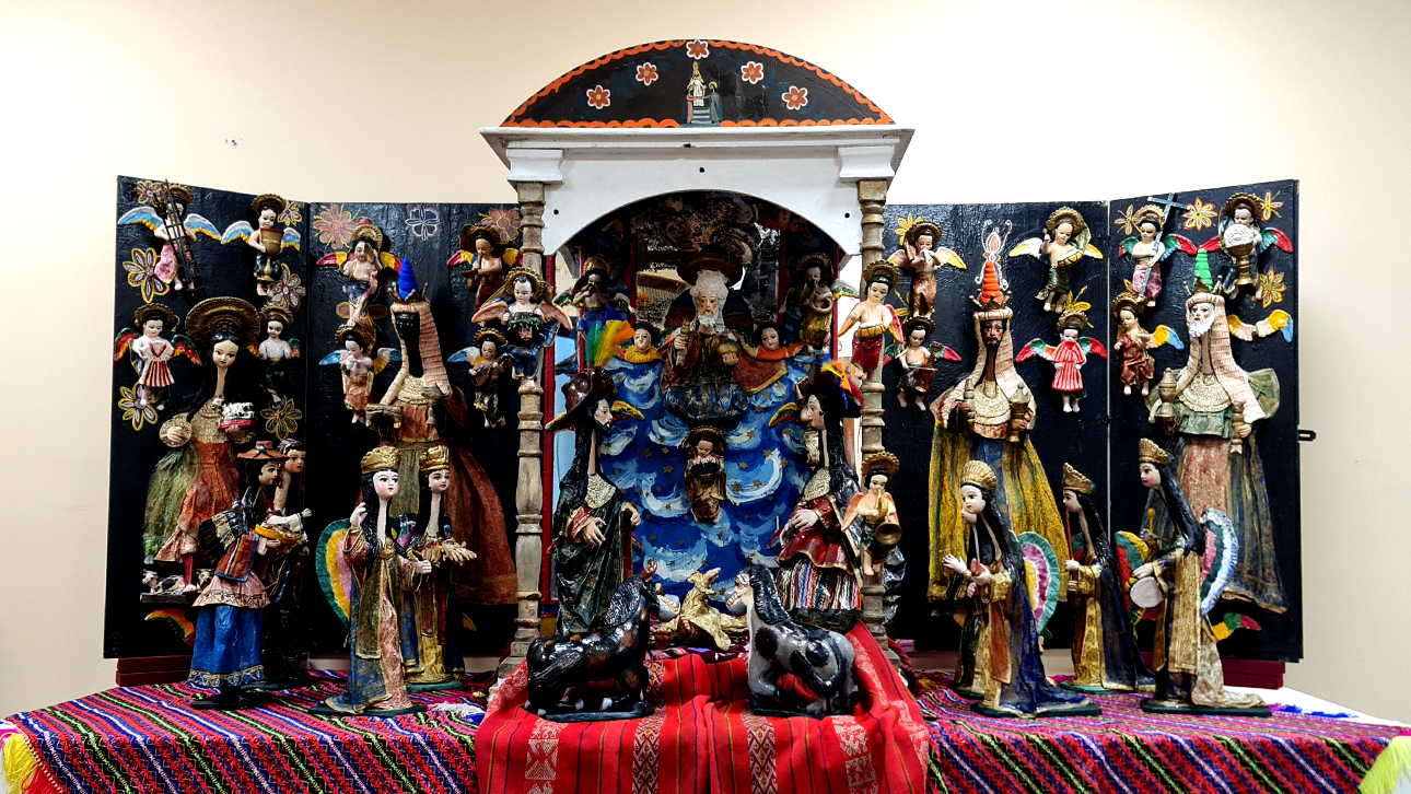 Nacimiento en Arcón Cusqueño (Hilario Mendívil y Maximiliana Palomino, siglo XX)