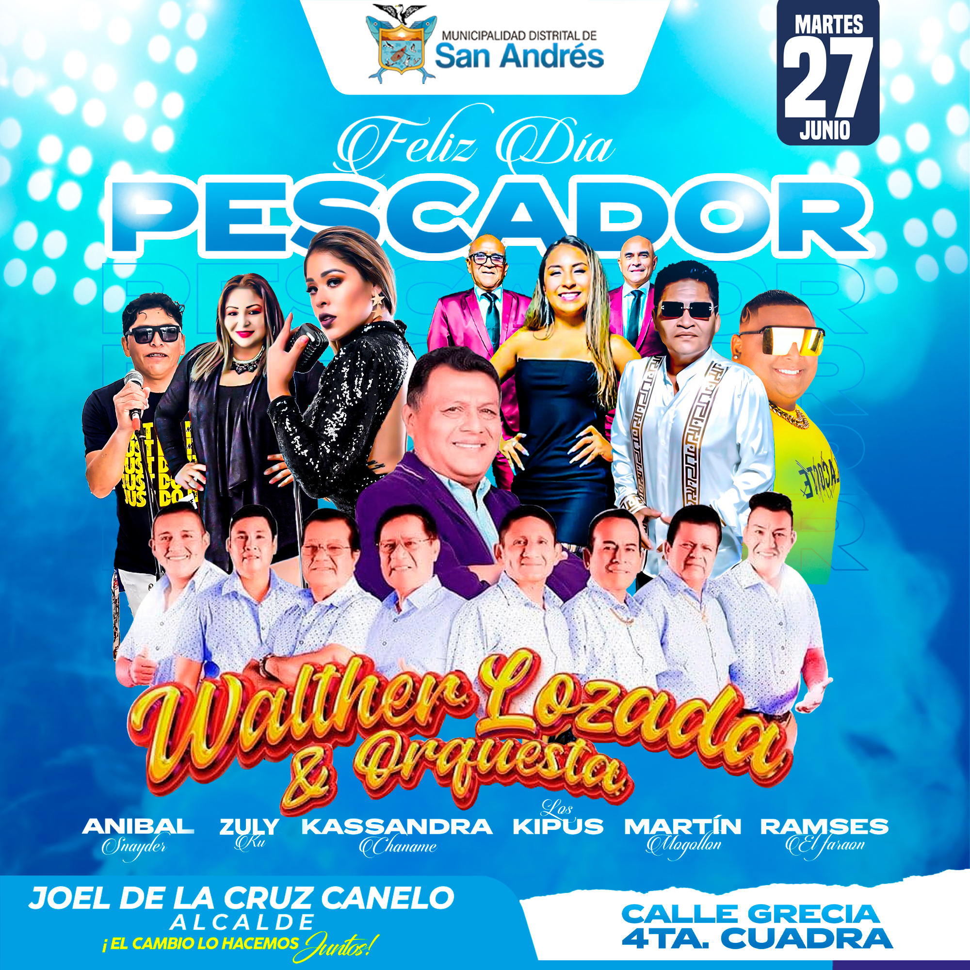 show artistico dia del pescador