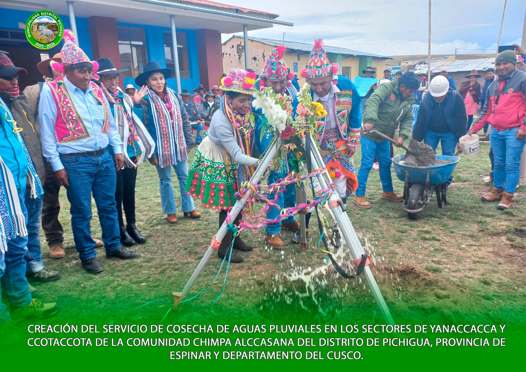 Colocación de la Primera Piedra del Proyecto