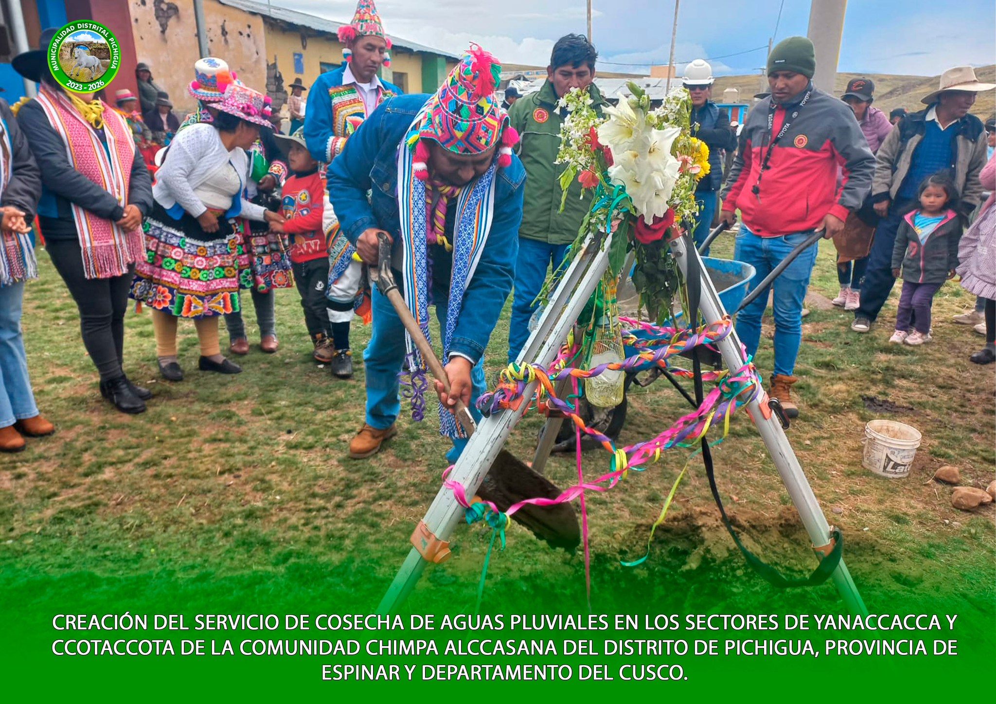 Colocación de la Primera Piedra del Proyecto