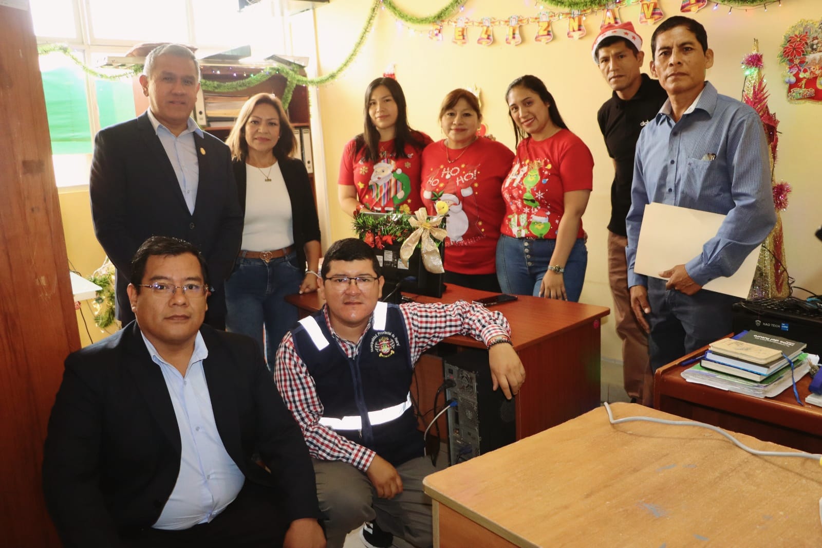 Gerencia de desarrollo social realizó concurso de decoración de ambientes y compartir navideño