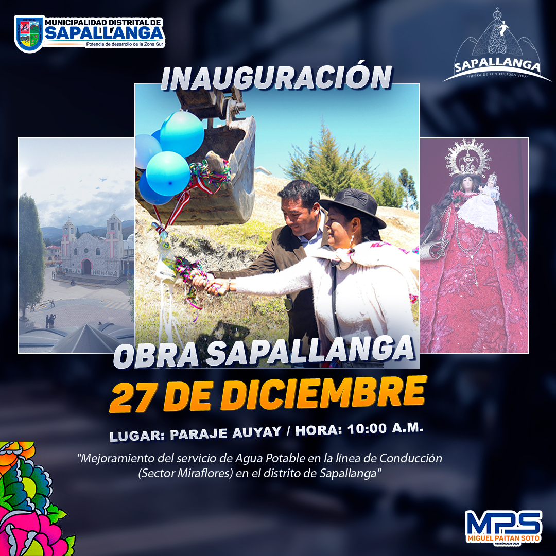 Inauguración de Obras