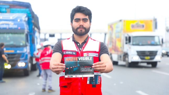MTC impulsa campaña ‘Hazte Visible’ para prevenir accidentes de tránsito en carreteras por fiestas de fin de año 