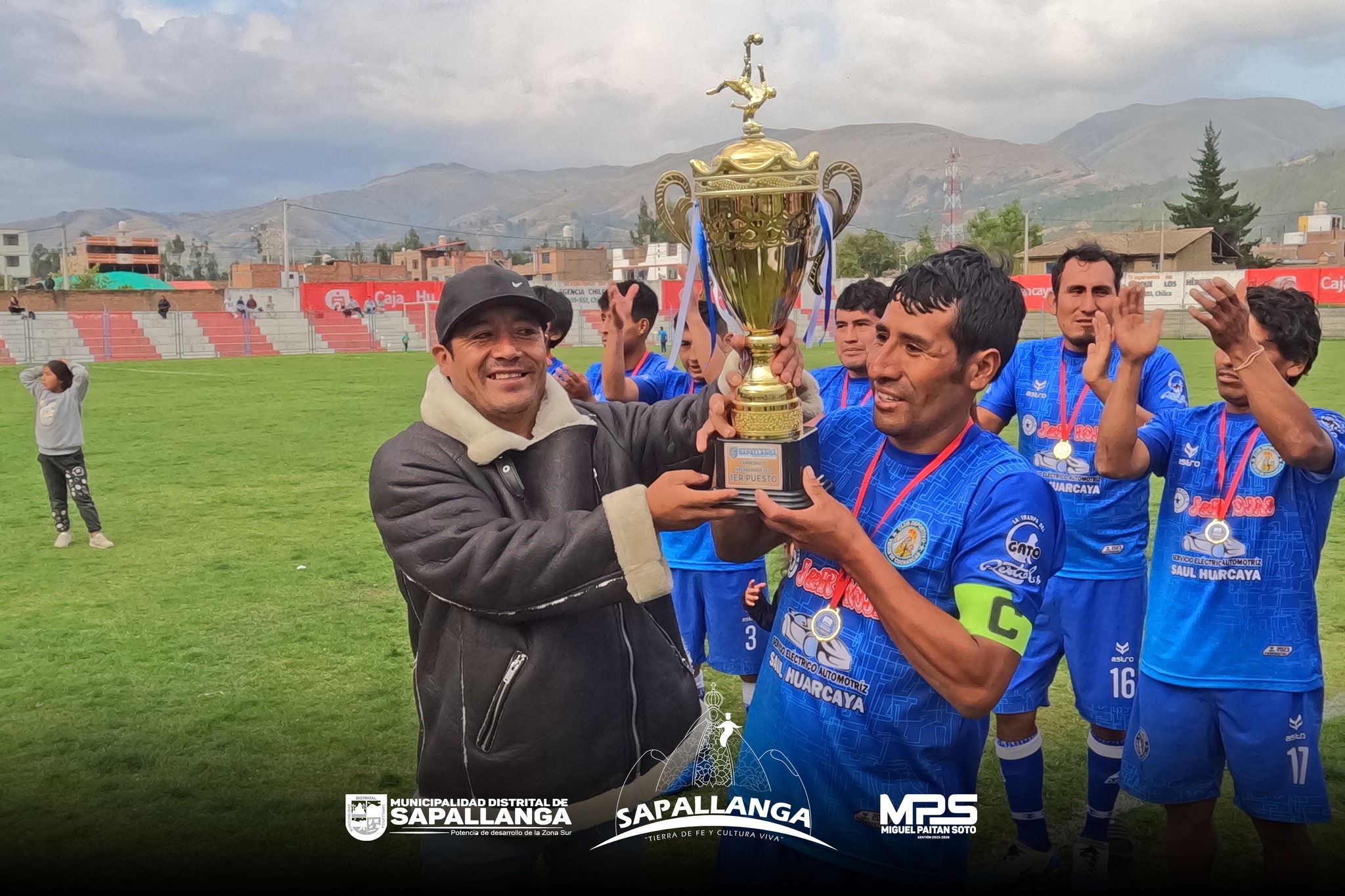 Premiación a los ganadores del Campeonato InterBarrios 2023