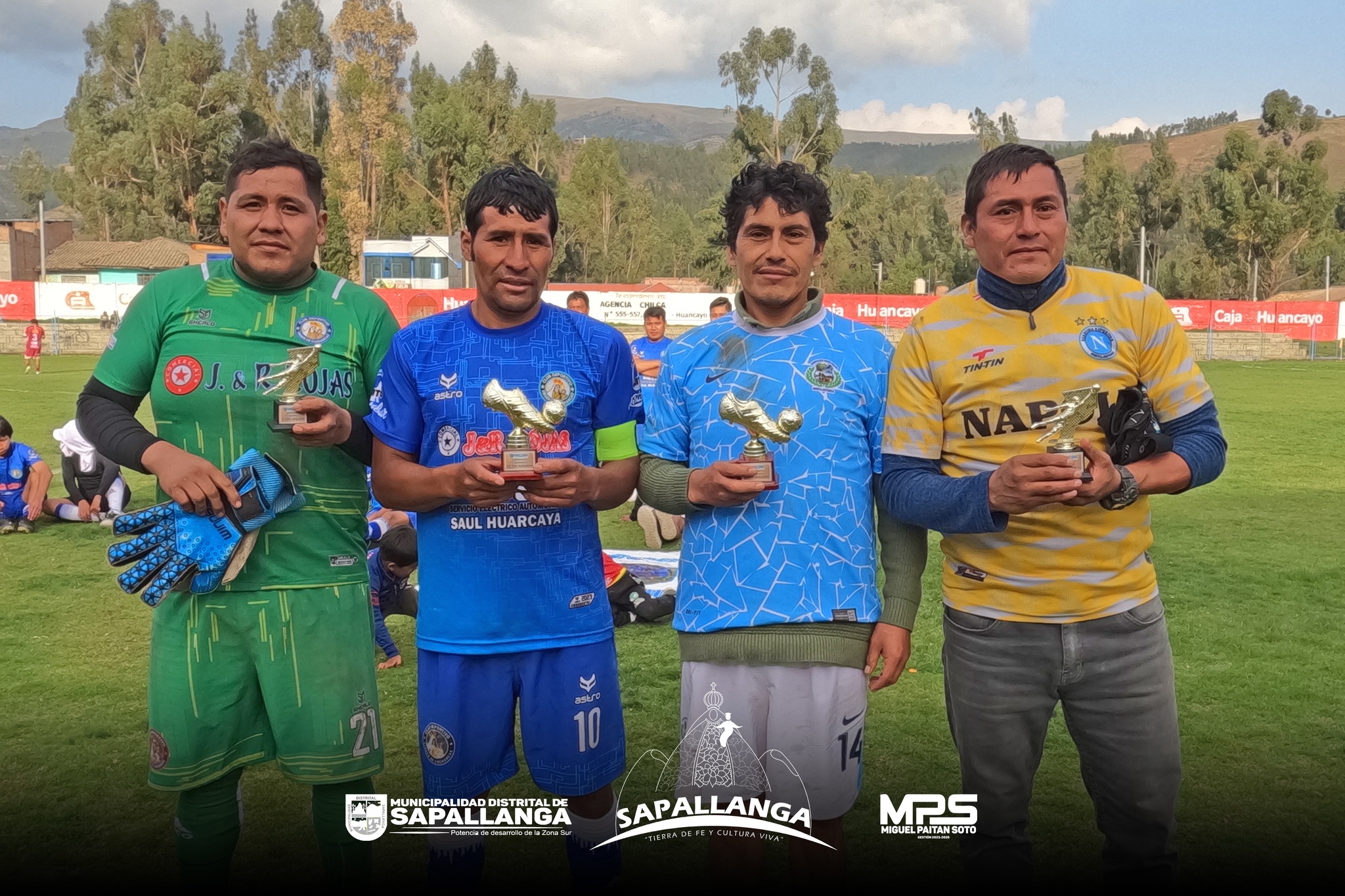 Premiación a los ganadores del Campeonato InterBarrios 2023