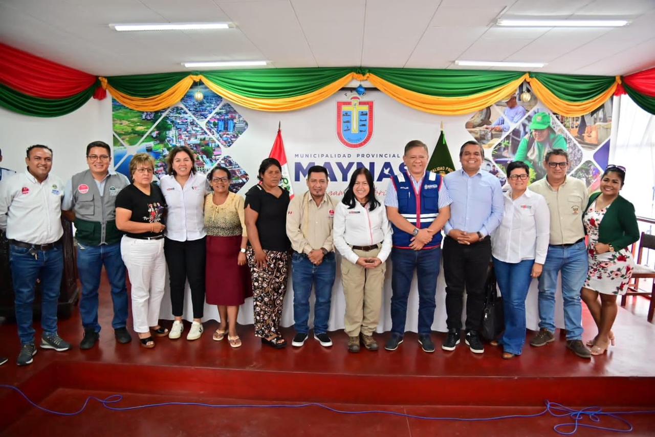 Vladimir Chong presente en la reunión de diálogo sobre la Tala y Minería Ilegal en Maynas
