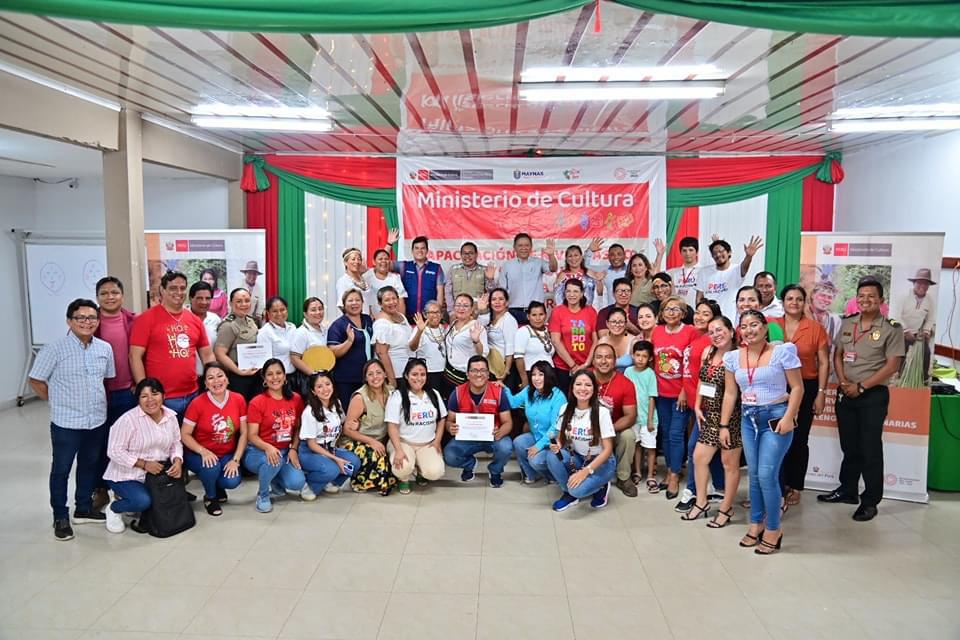 Municipalidad de Maynas y Dirección de Cultura concluyen con éxito Curso de Capacitación Cultural
