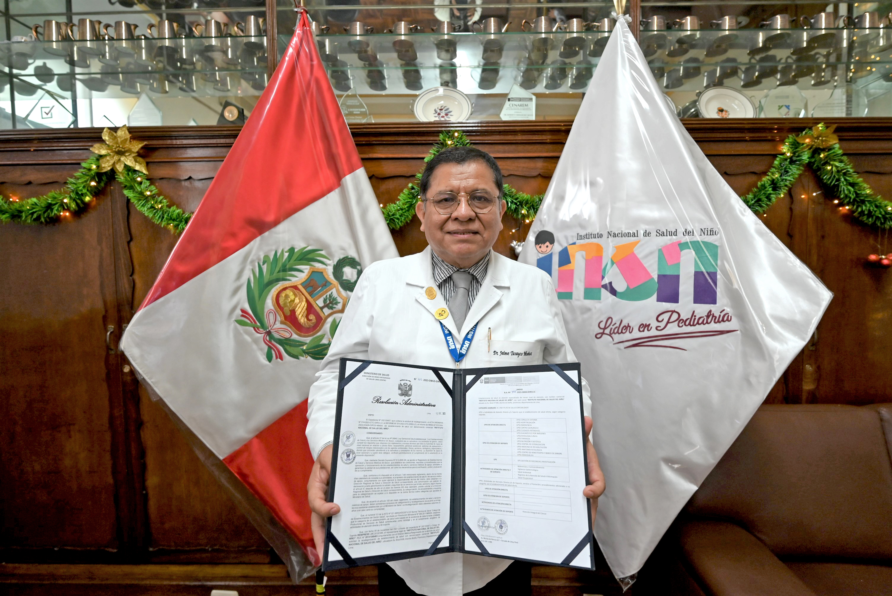 INSN obtiene máxima categorización en instituciones prestadoras de servicios de salud