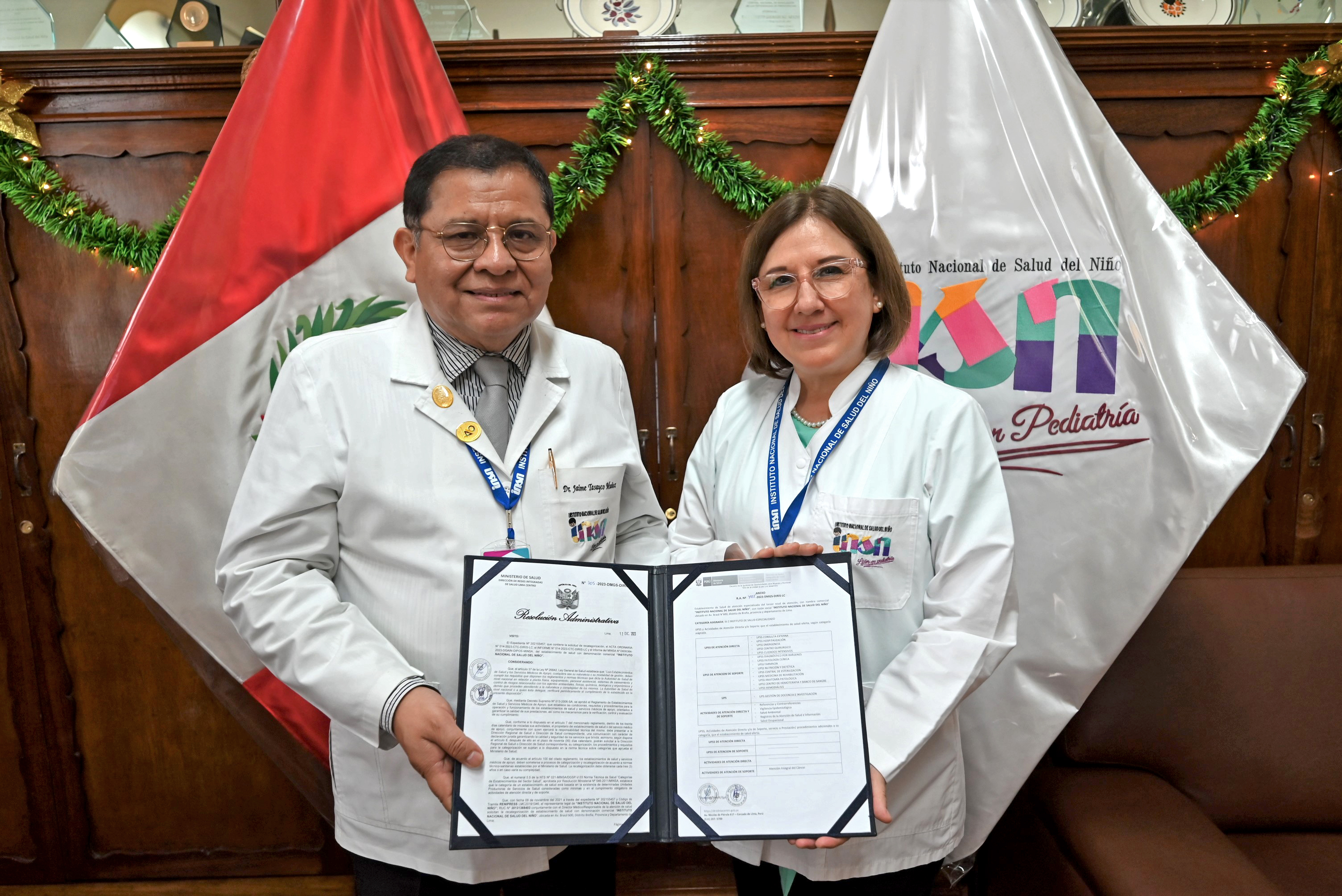 INSN obtiene máxima categorización en instituciones prestadoras de servicios de salud