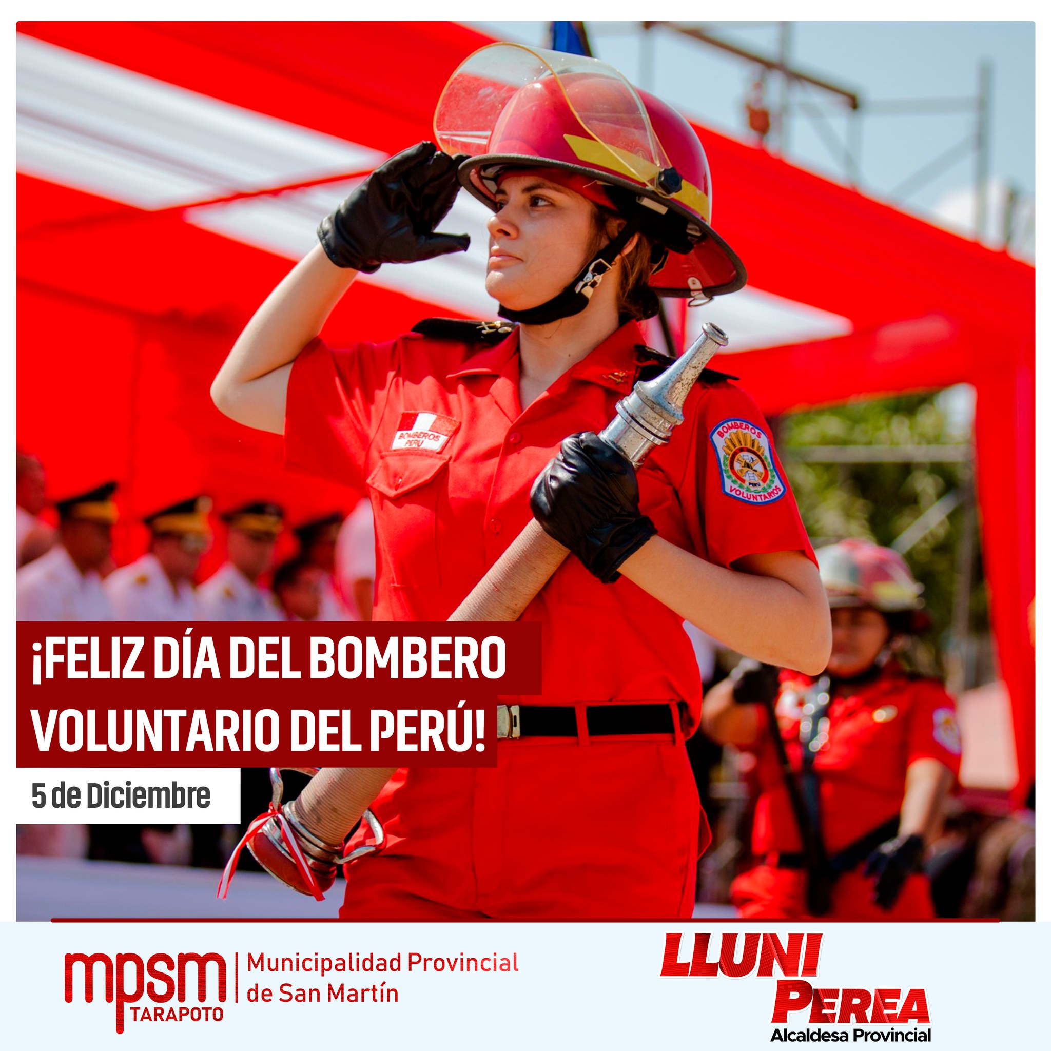 Feliz Aniversario CompaΓ±Γa de Bomberos NΒ°71 - Tarapoto