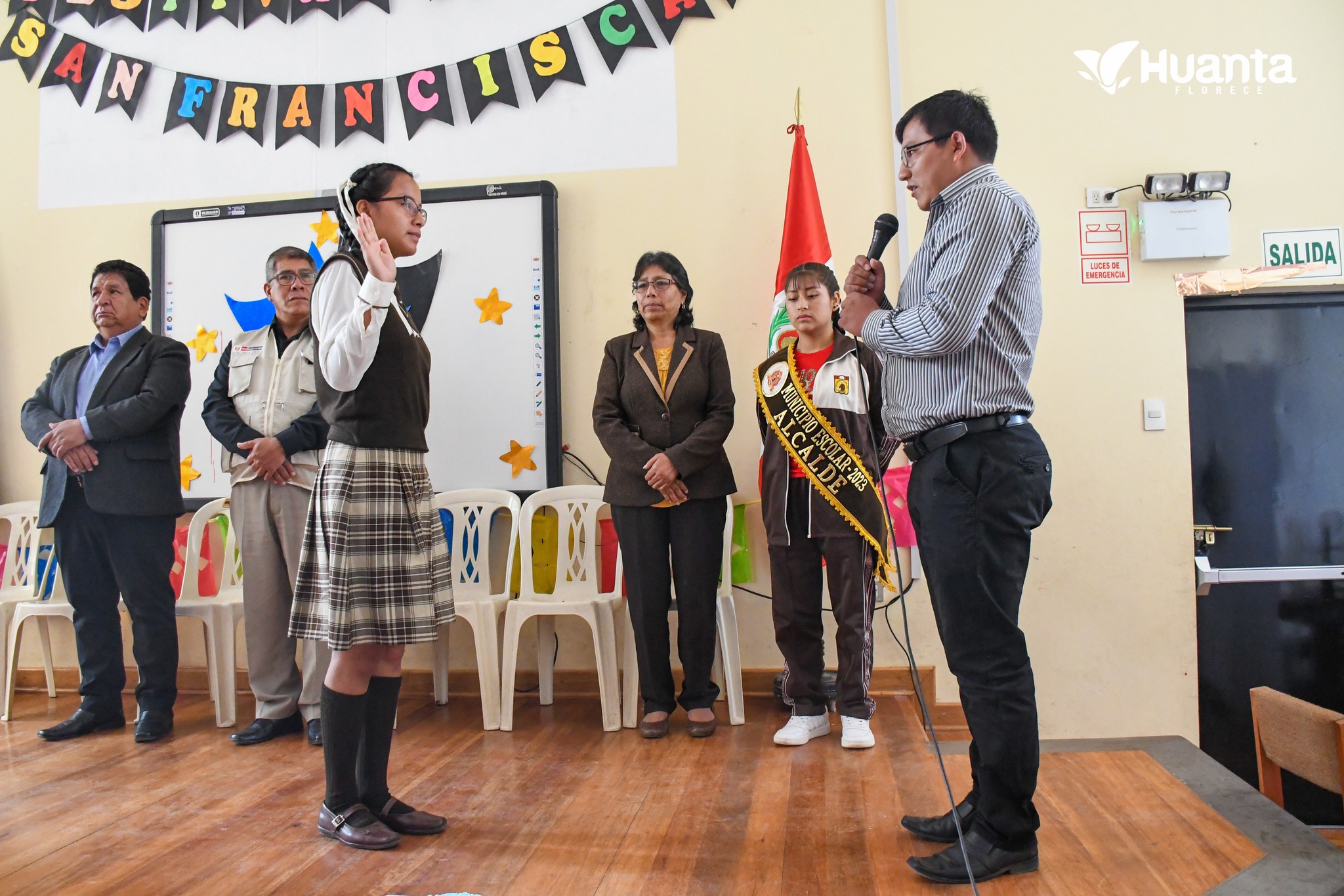 JURAMENTACIÓN DEL MUNICIPIO ESCOLAR DE SAN FRANCISCO DE ASÍS