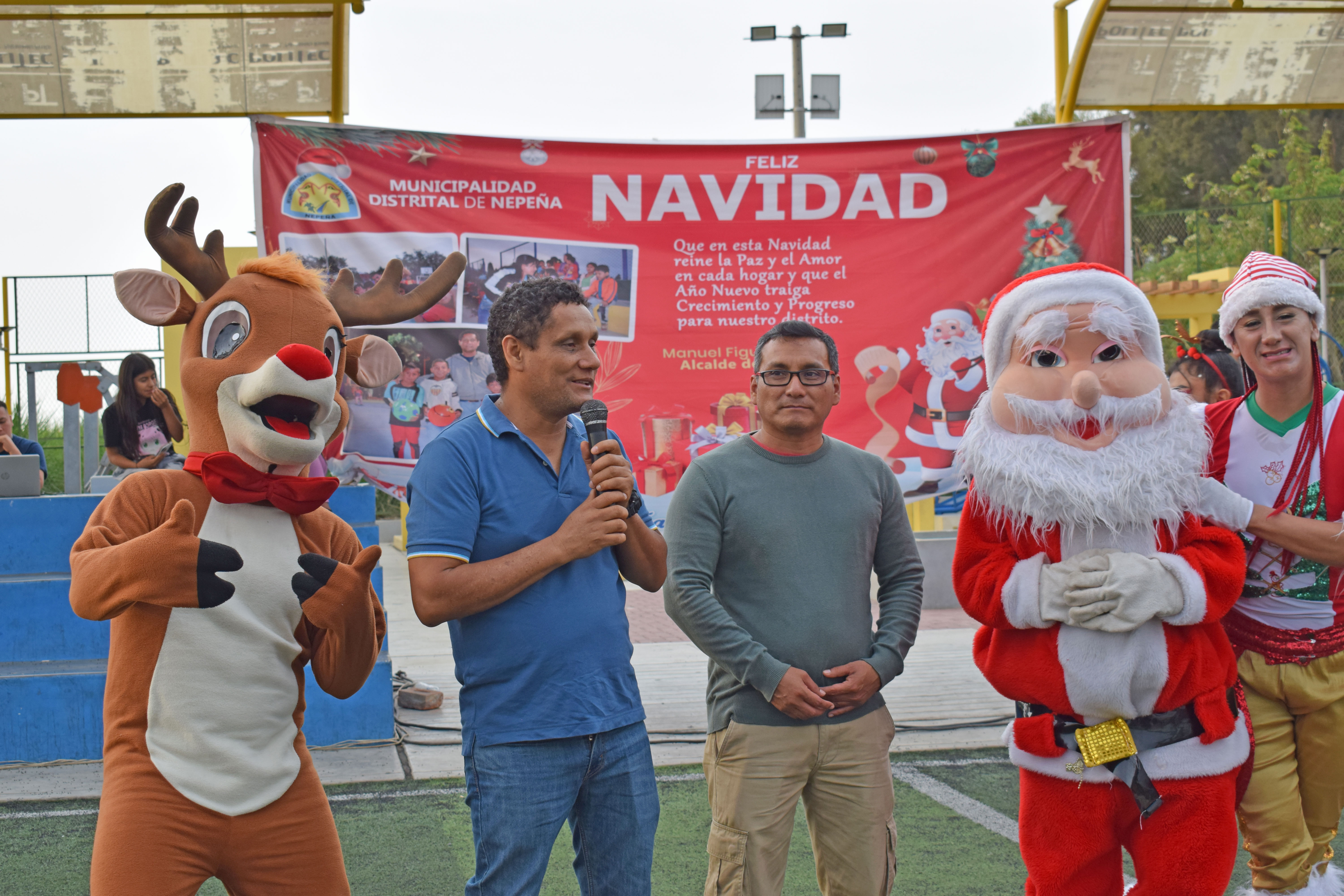 Show Navideño en Cerro Blanco