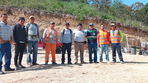 GORE supervisa construcción de planta procesadora de panela en Paimas y entrega terreno en Sicchez