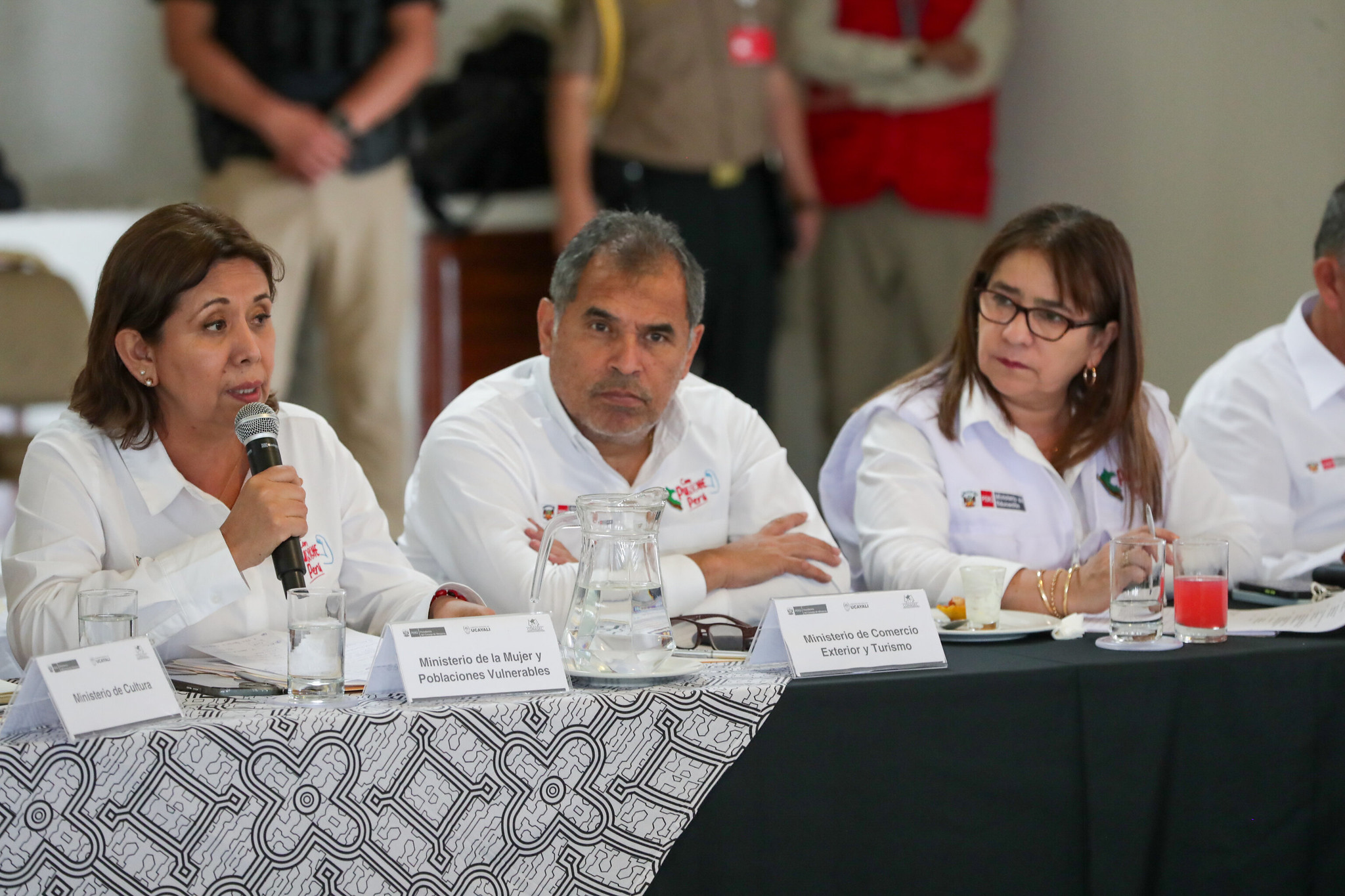 Ministra participa en conasec Pucallpa con ministros