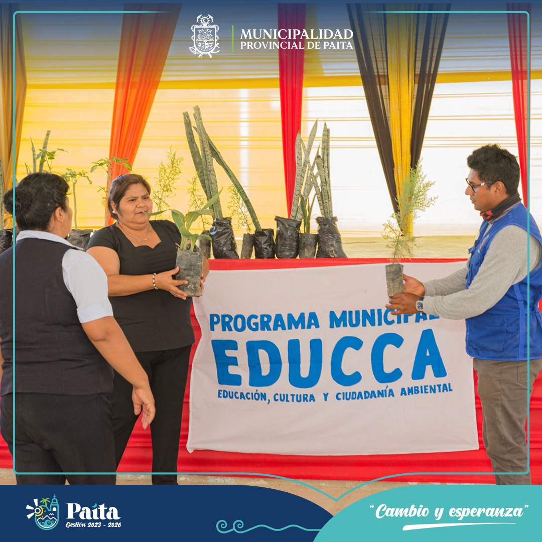 ¡Clausura exitosa de la gran cruzada verde nacional - edición escolar en Paita!