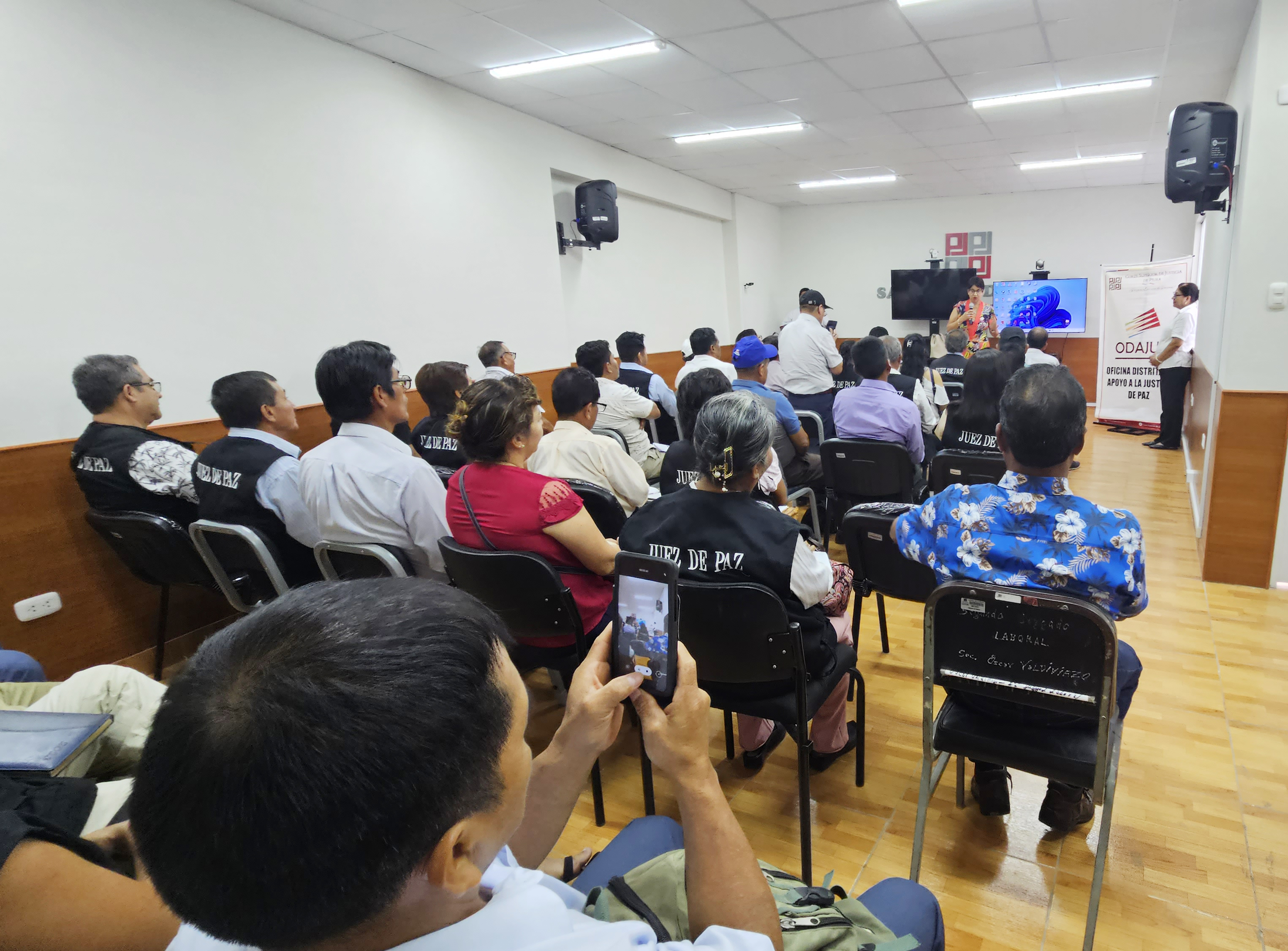 Capacitan a más de 40 jueces de paz del Distrito Judicial de Piura